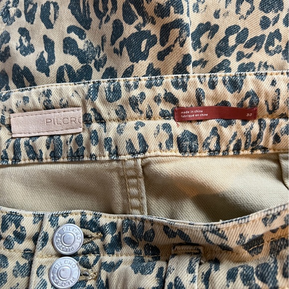 Pilcro The Wanderer Leopard Jeans Size 30 - Picture 6 of 7